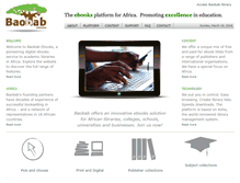 Tablet Screenshot of baobab-ebooks.com